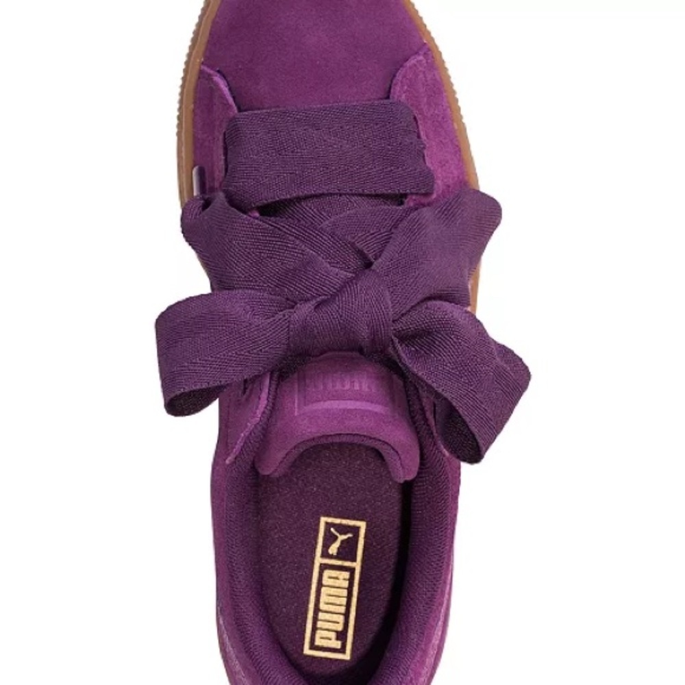 Toddler Size 5C Puma Purple Suede Sneakers‎ - Picture 5 of 9